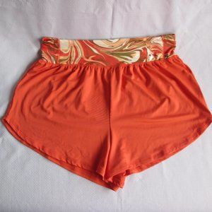 🧡 SO ORANGE SHORTIE SHORTS – SIZE L